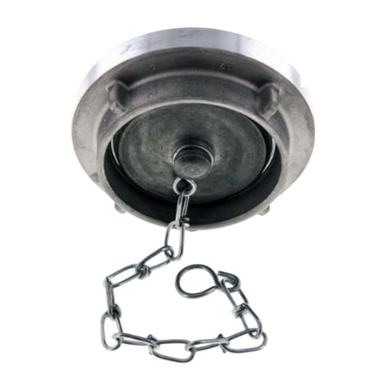 STORZ C DN 52 KA 66 Blind Kupplung mit Kette Saug Bau Feuerwehr Schlauch Aluminium - PN 16 bar