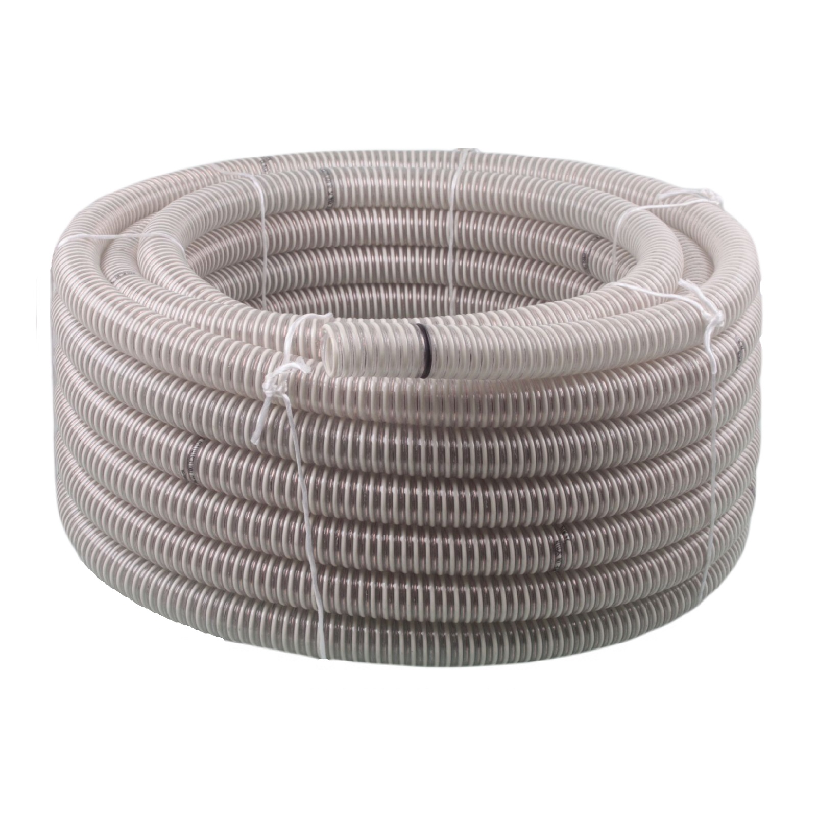 38 mm 1 1/2" Zoll Saug Ansaug Spiral Förder Pumpen Schlauch antistatisch Kupferdraht PN 6 bar - 30 m