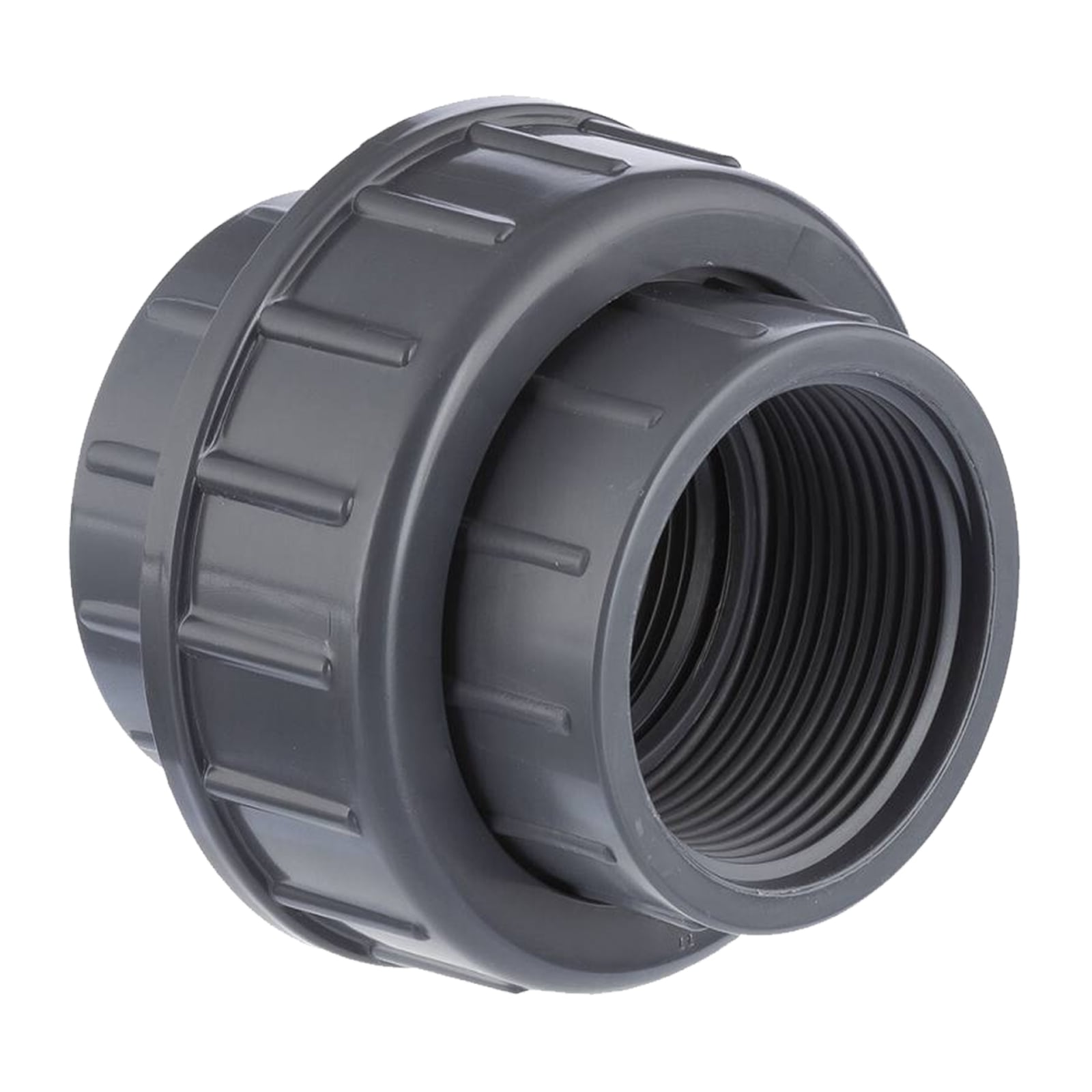 4" PVC Fitting Verschraubung 2-fach Innen Gewinde Verbinder - PN 10 bar