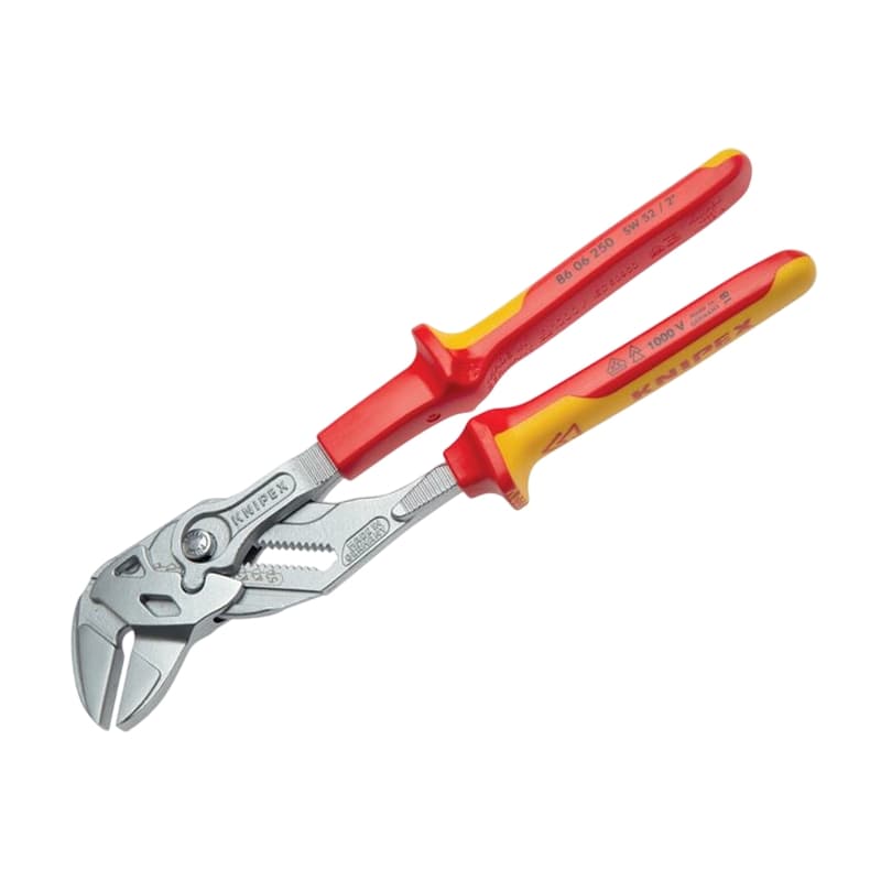 250 mm Zangen Schlüssel Tauchkunststoffgriffe SW 2,5-52 mm Knipex