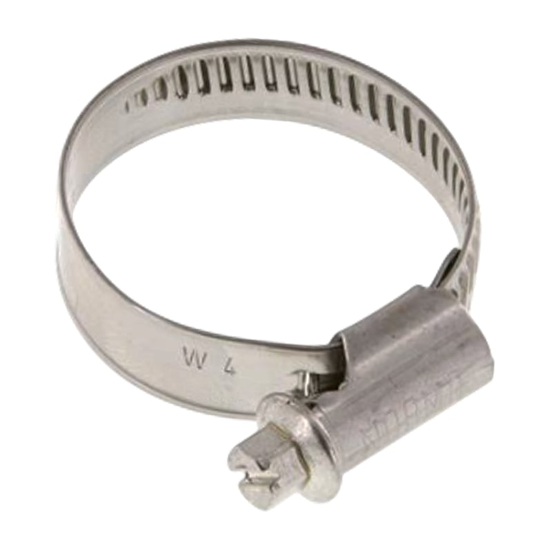 25 - 40 mm NORMA Schlauch Gewinde Rohr Schelle W4 Edelstahl 1.4301 - Band 12 mm