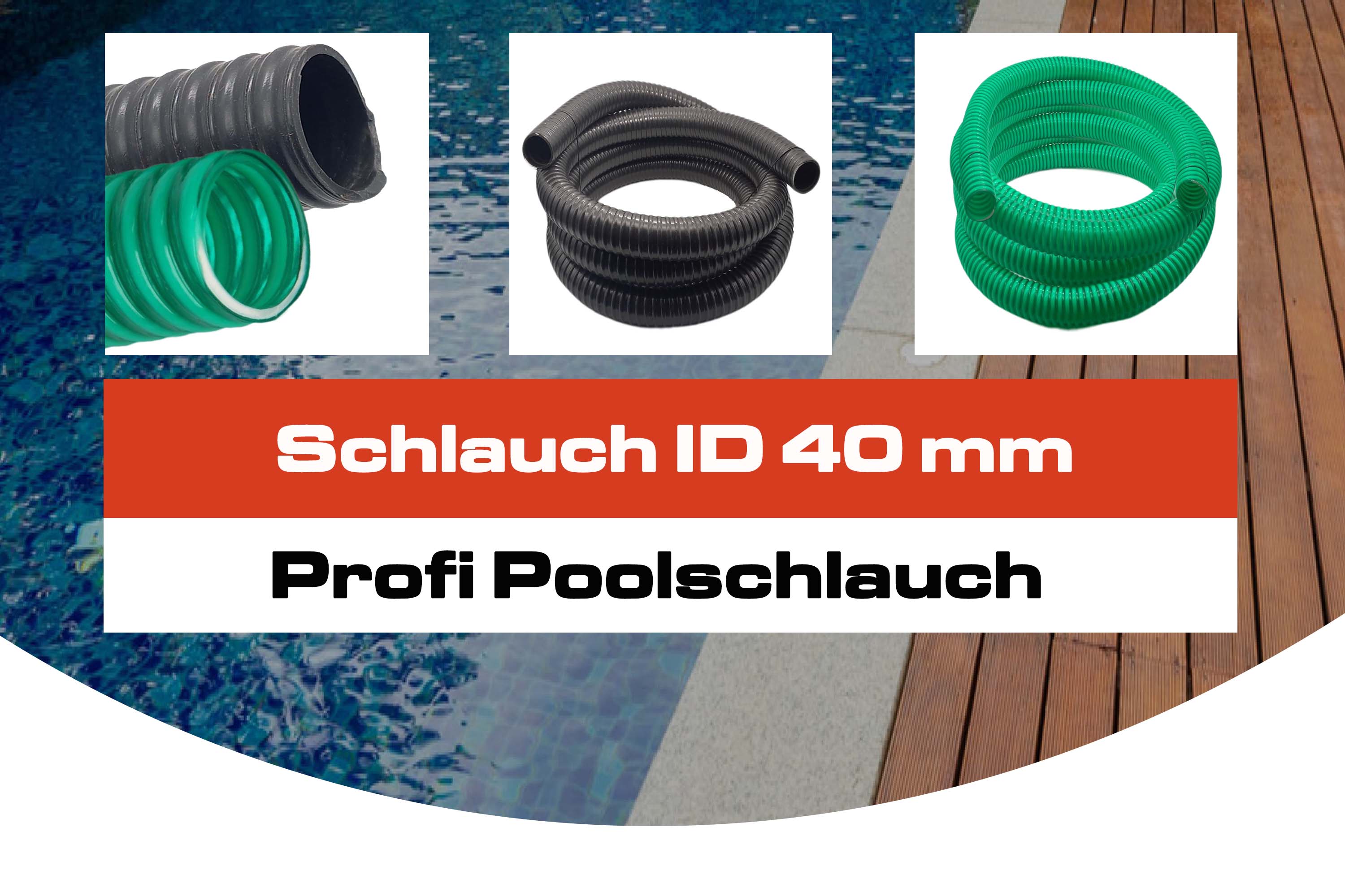 Schlauch ID 40 mm