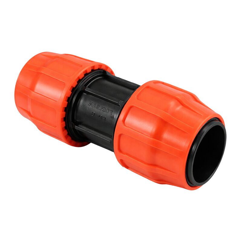 76 mm PE PP Fitting Layflat Klemm Verbinder Kupplung Flach Schlauch - PN 6 bar