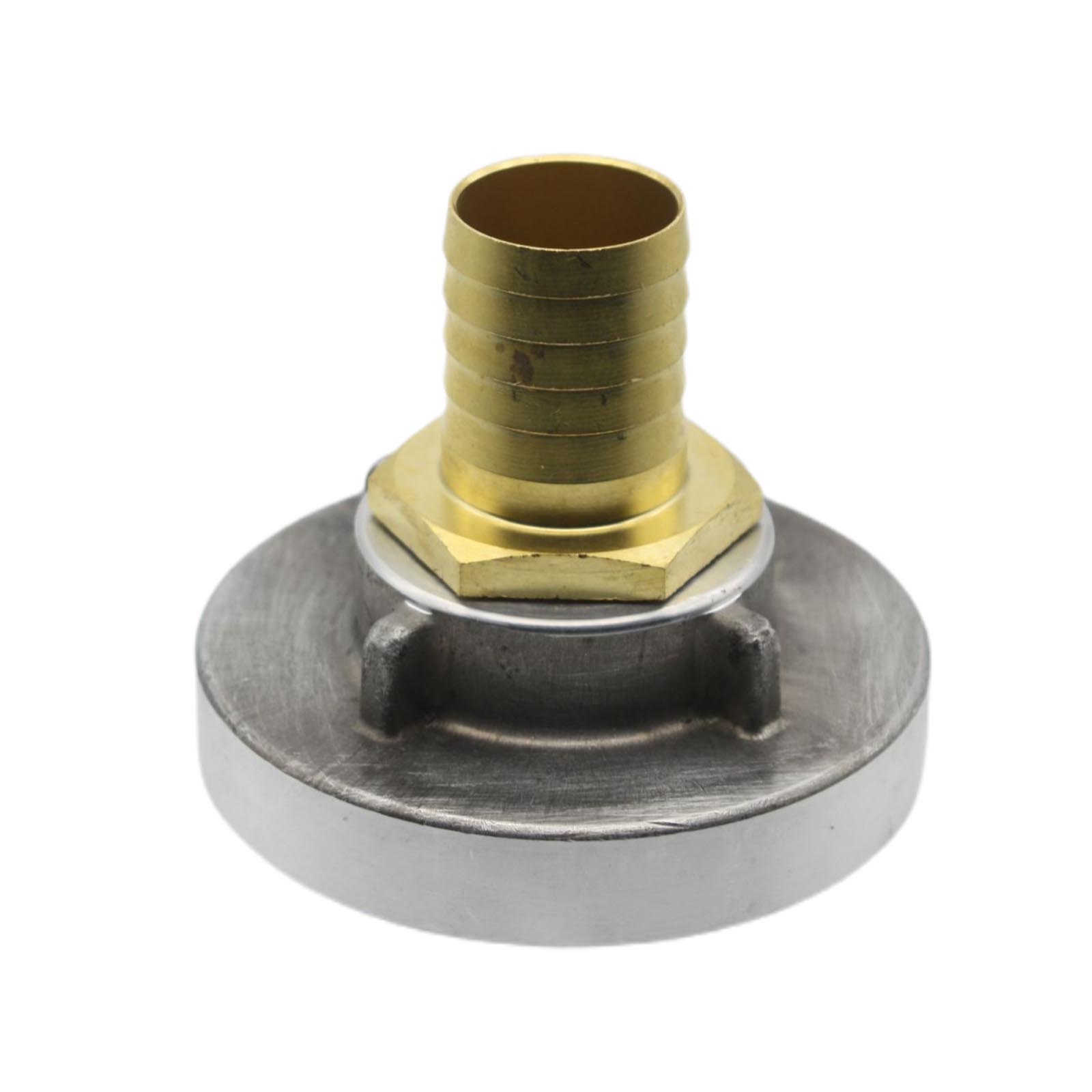 STORZ C DN 52 KA 66 Übergangsstück Adapter -> Tülle Stutzen 19 mm 3/4" Zoll Messing Pumpen Anschluss