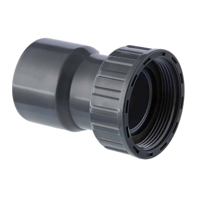 32 mm x 1 1/4" PVC Klebe Fitting 2/3 Verschraubung Überwurfmutter Innengewinde - PN 16 bar