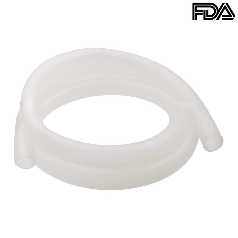 25 x 35 mm Silikon Silicon Milch Schlauch transparent lebensmittelecht FDA 0,28 bar