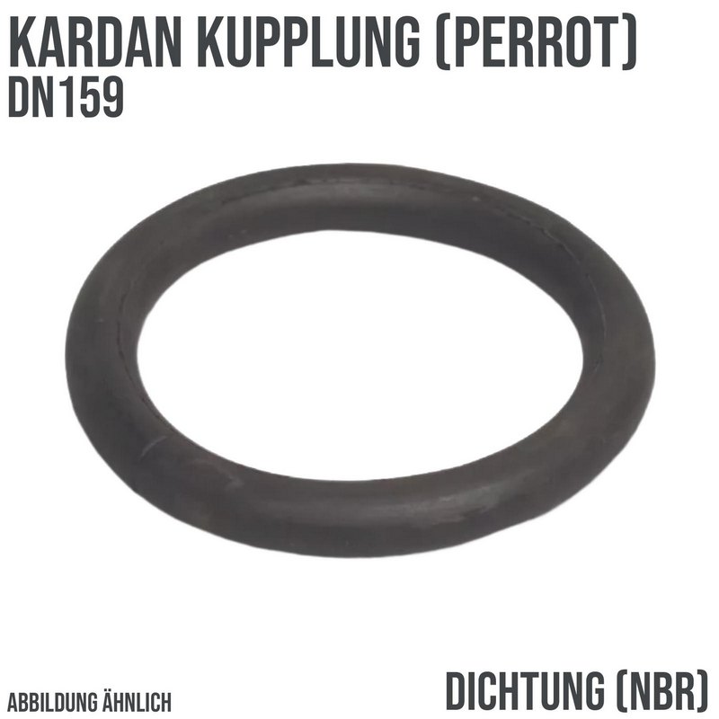 159 mm Kardan Perrot O-Ring Gummi Dichtung