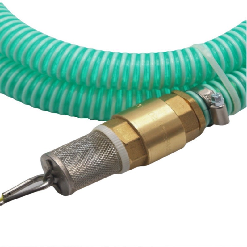 25 mm 1" Zoll Ansaug Saug Schlauch Pumpen Garnitur schwimmende Entnahme grün - 25 m