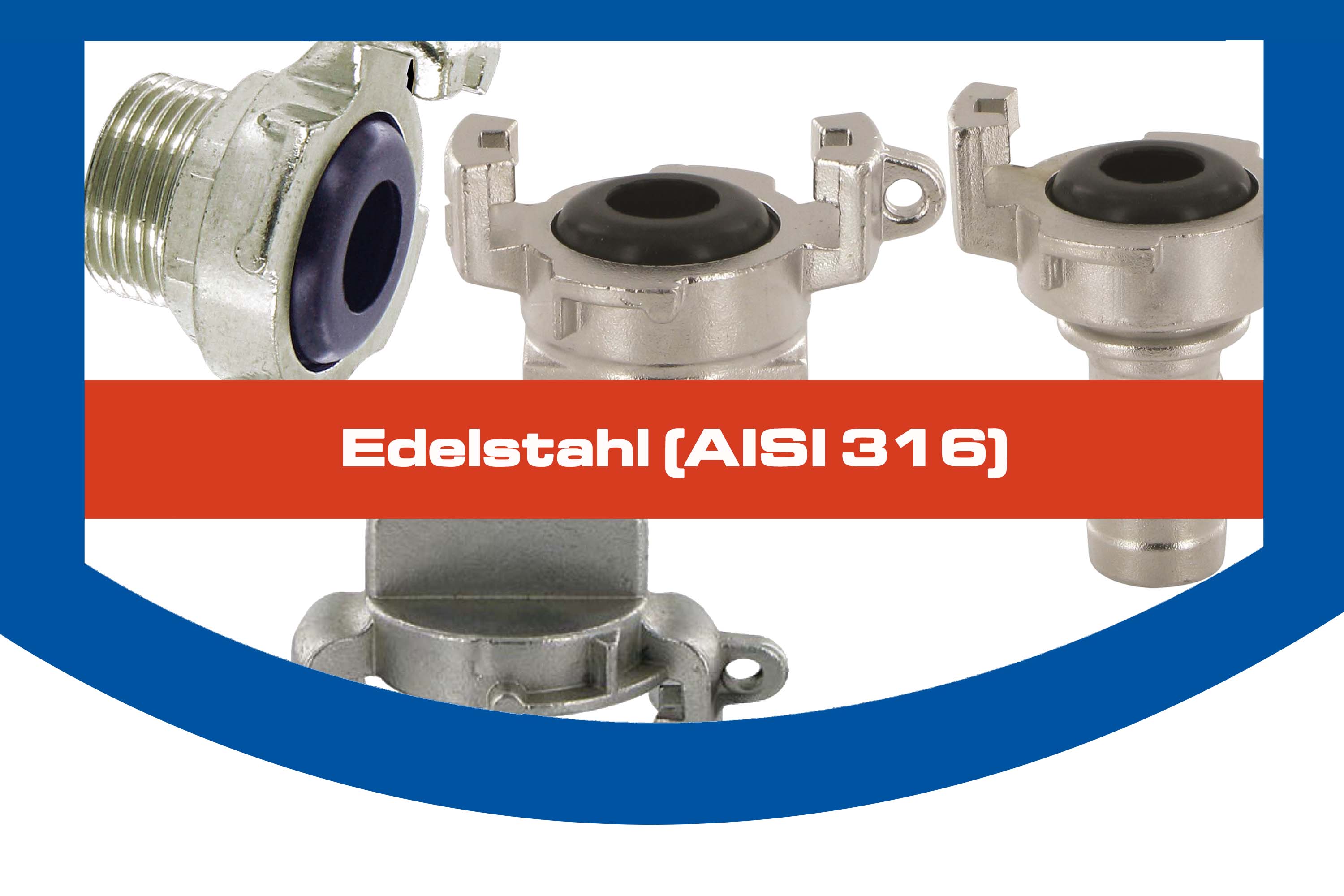 Edelstahl (AISI 316)