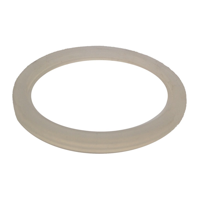 DN 100 Milchrohr DIN 11851 Dichtung Silikon transparent FDA - 104 x 114 x 6 mm