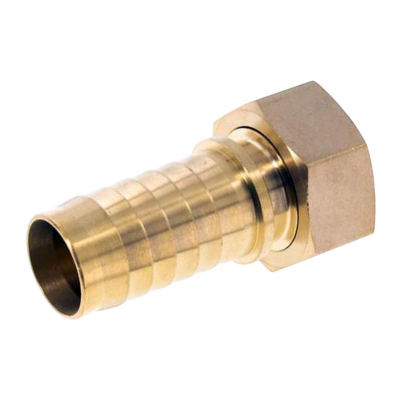 1 1/2" x 38 mm Schlauch Tülle Stutzen Innengewinde IG ÜWM Nippel Messing Fitting - PN 18 bar