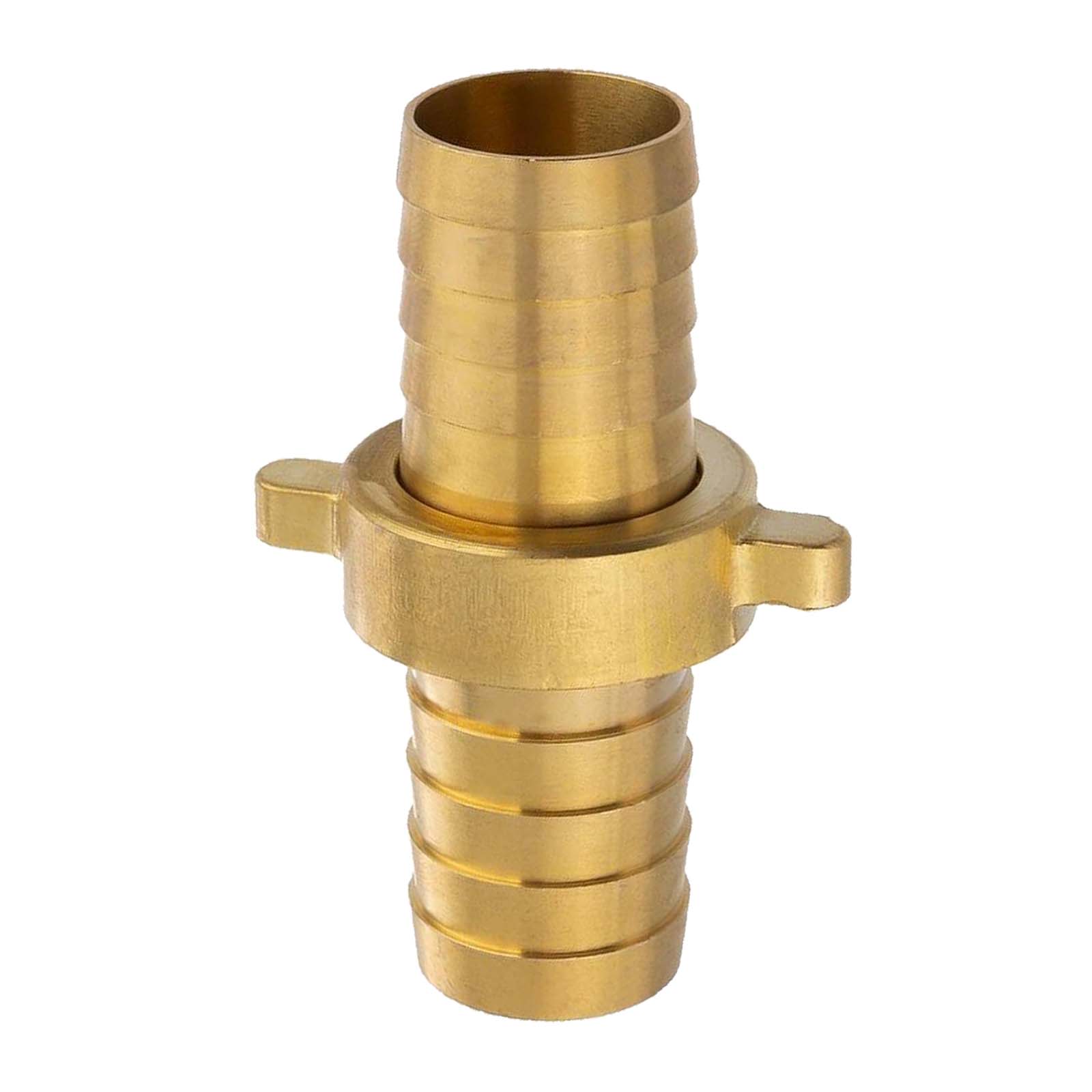 13 mm Schlauch Verschraubung Flachdichtung Anschluß Tülle Messing Fittings - PN 10 bar