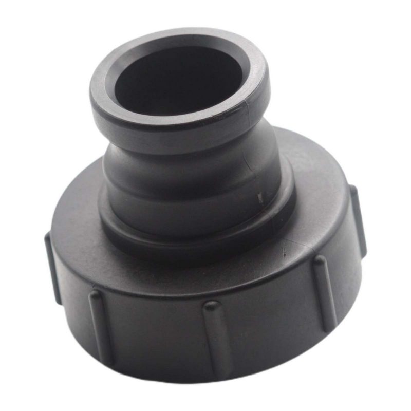 S100 x 8 IBC Adapter auf Kamlok Vaterteil DN50 (63,0mm) PP Polypropylen Container Tank Zubehör