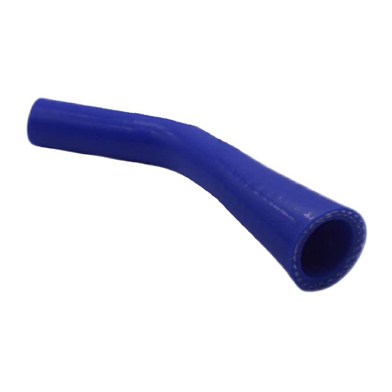 50 -> 70 mm ID Kühlerschlauch Reduktion 45° Verbinder Silikon LLK Ladeluft Kühlmittel Schlauch blau