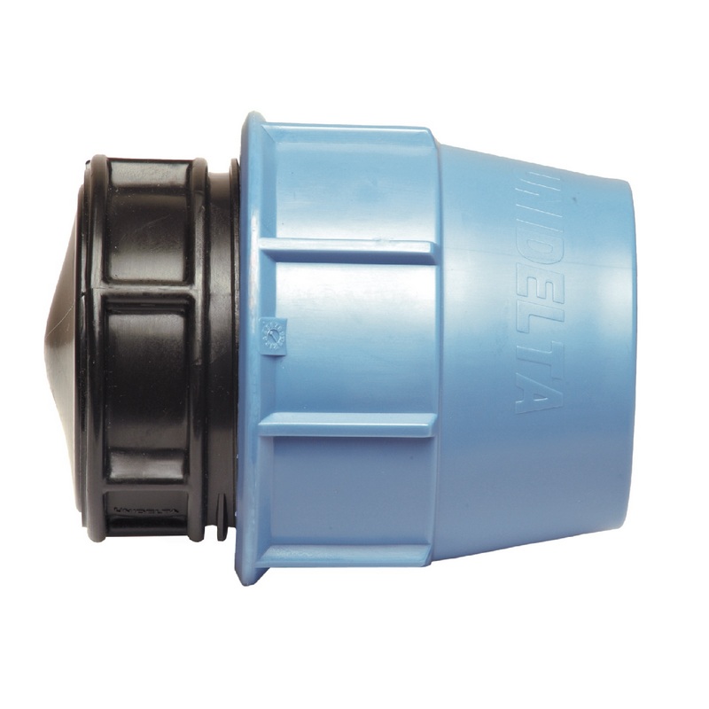 110 mm PE PP Fitting Klemm Verbinder Kappe Endkappe Endstück Muffe Verbinder  DVGW - Unidelta