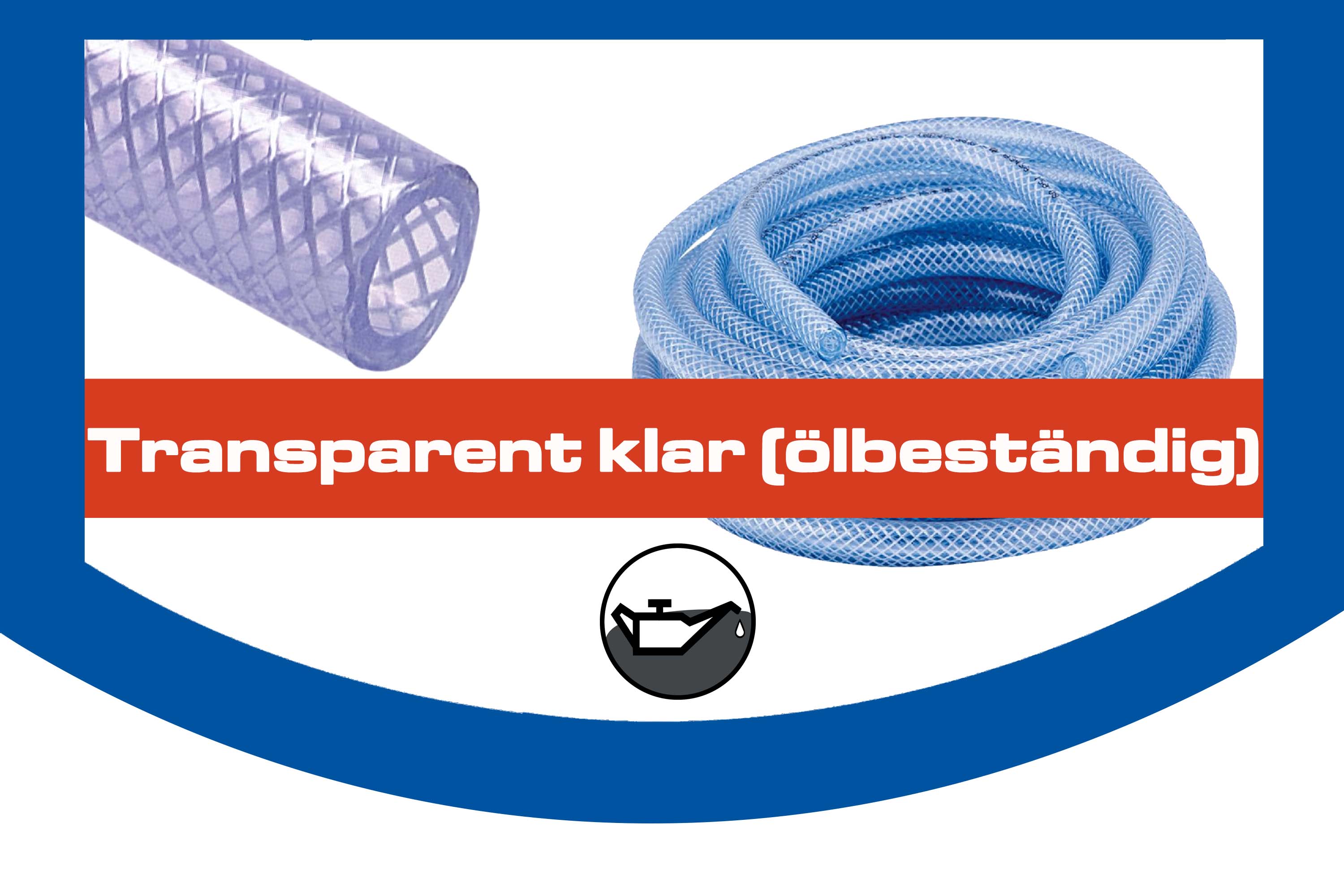 Transparent klar (ölbeständig)