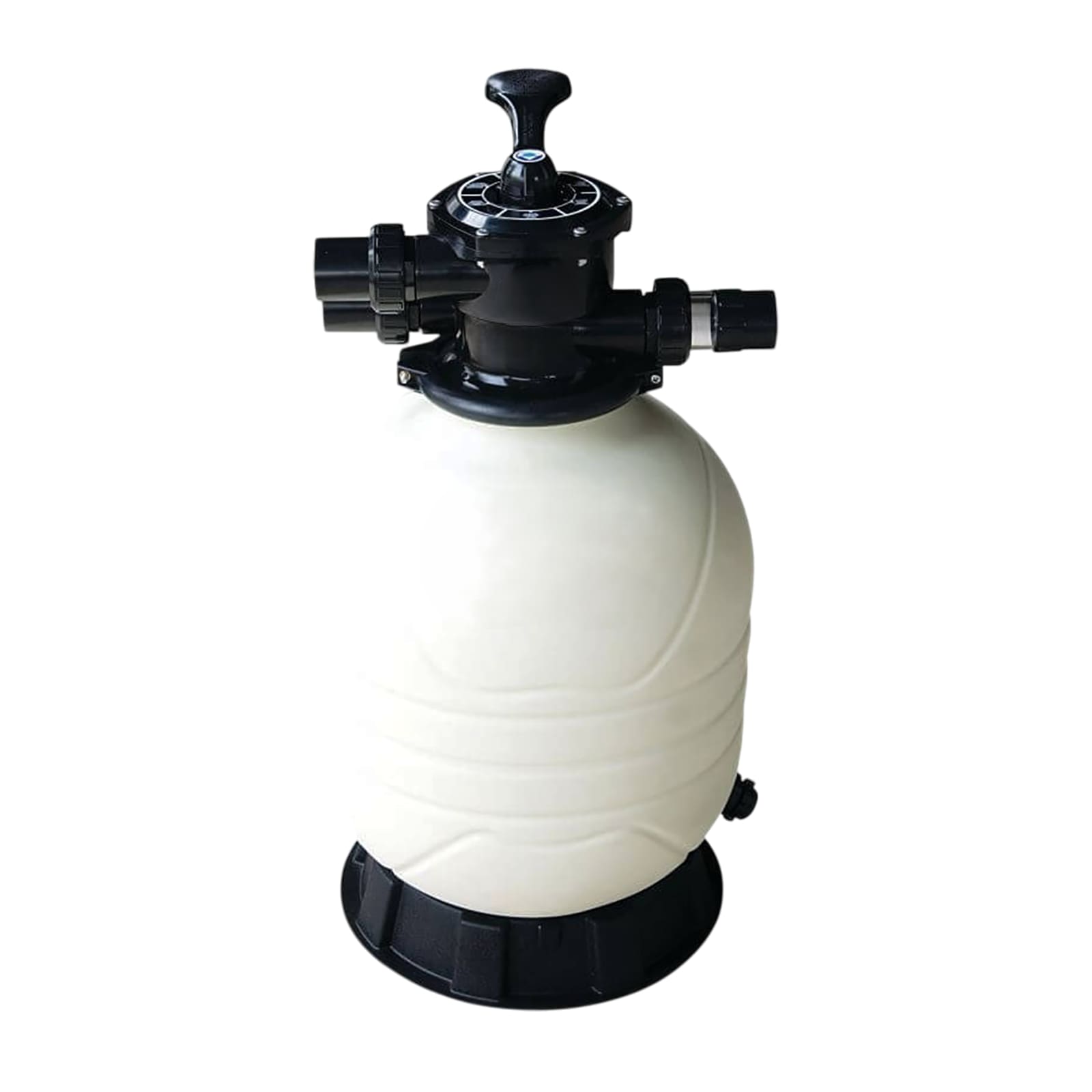 Sandfilter Anlage MFV 31 HDPE 63 mm 2" Klebemuffe  2,8 bar weiß Top Mount - max.123,5 m³