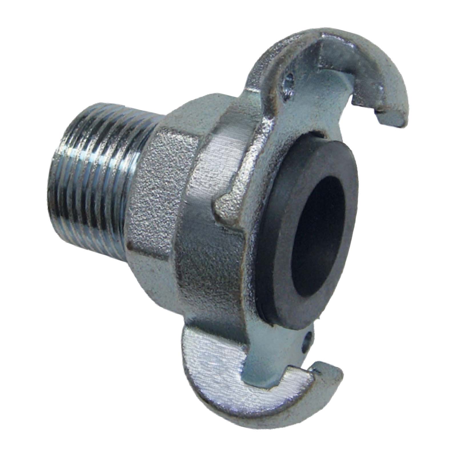 3/4" Klauen Kupplung Stahl European Type Abstand 42 mm Bohrung Außengewinde AG - PN 10 bar