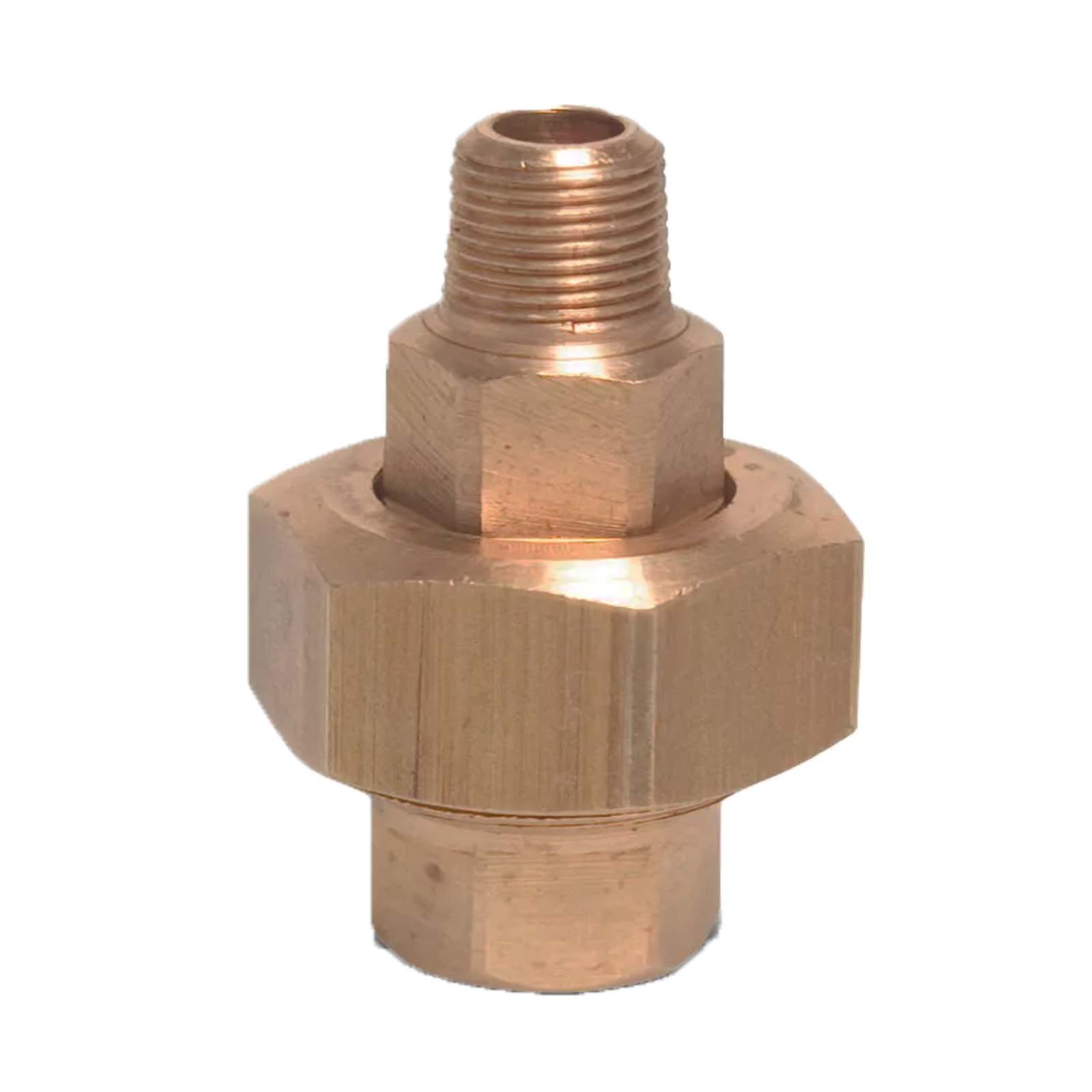 1/2" Verschraubung Innen x Außengewinde IG x AG Messing Fittings PN 30 bar bar