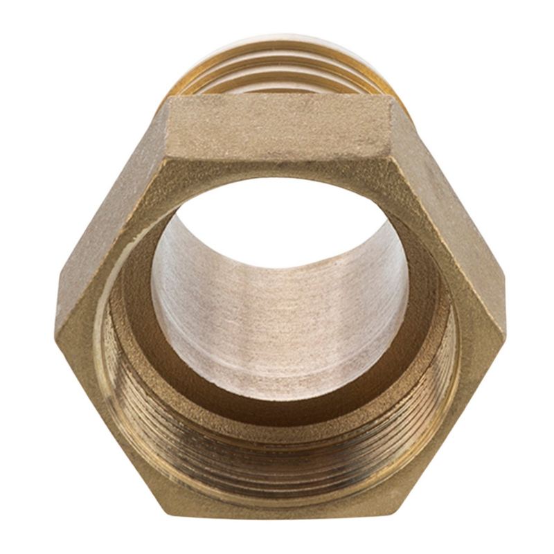 1" x 25 mm Schlauch Tülle Stutzen Innengewinde IG Nippel Messing Fitting - PN 16 bar