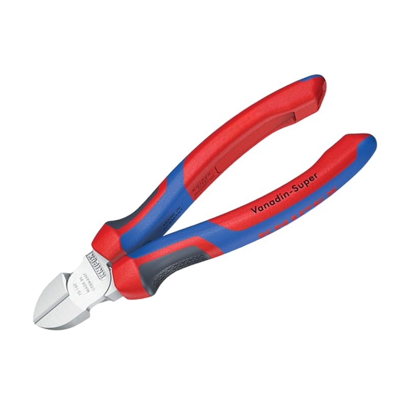 180 mm Seiten Schneider Zange verchromt 3K Griffe Knipex