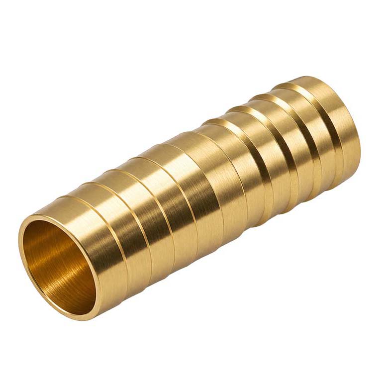 6 mm - 1/4" Zoll gerader Schlauch Verbinder Verteiler Tülle Kupplung Reparatur Messing PN 10 bar