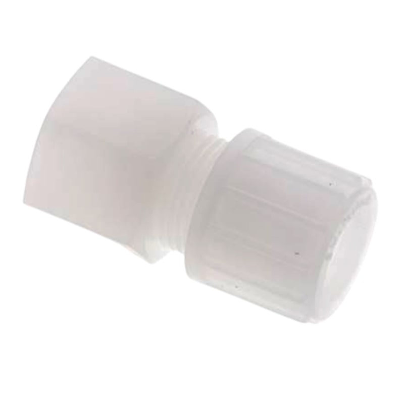 6 x 4 mm x 1/8" Kupplung Innengewinde PVDF Verschraubung PA PP Schlauch FDA - PN 10 bar