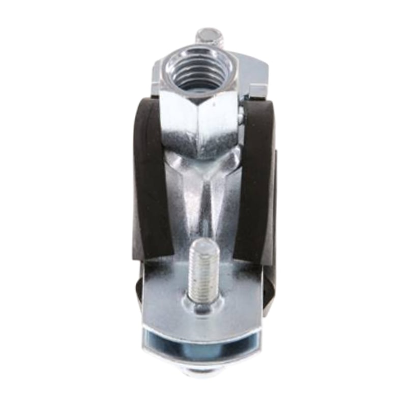 32 - 37 mm Rohr Schraub Schelle Klemme Gummieinlage Fischer M8 M10 2-teilig W1 Stahl verzinkt DIN 4109