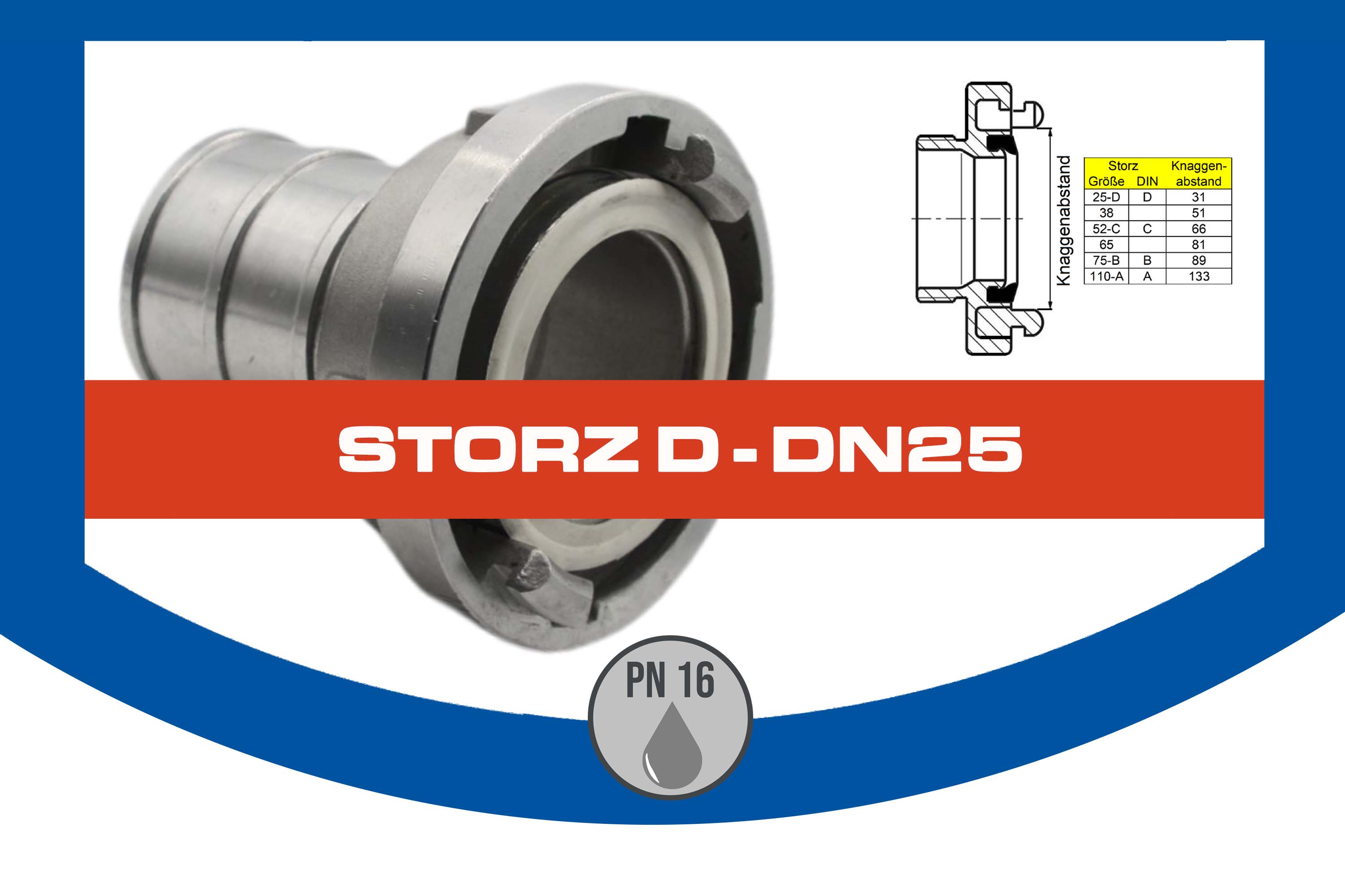 STORZ D - DN25