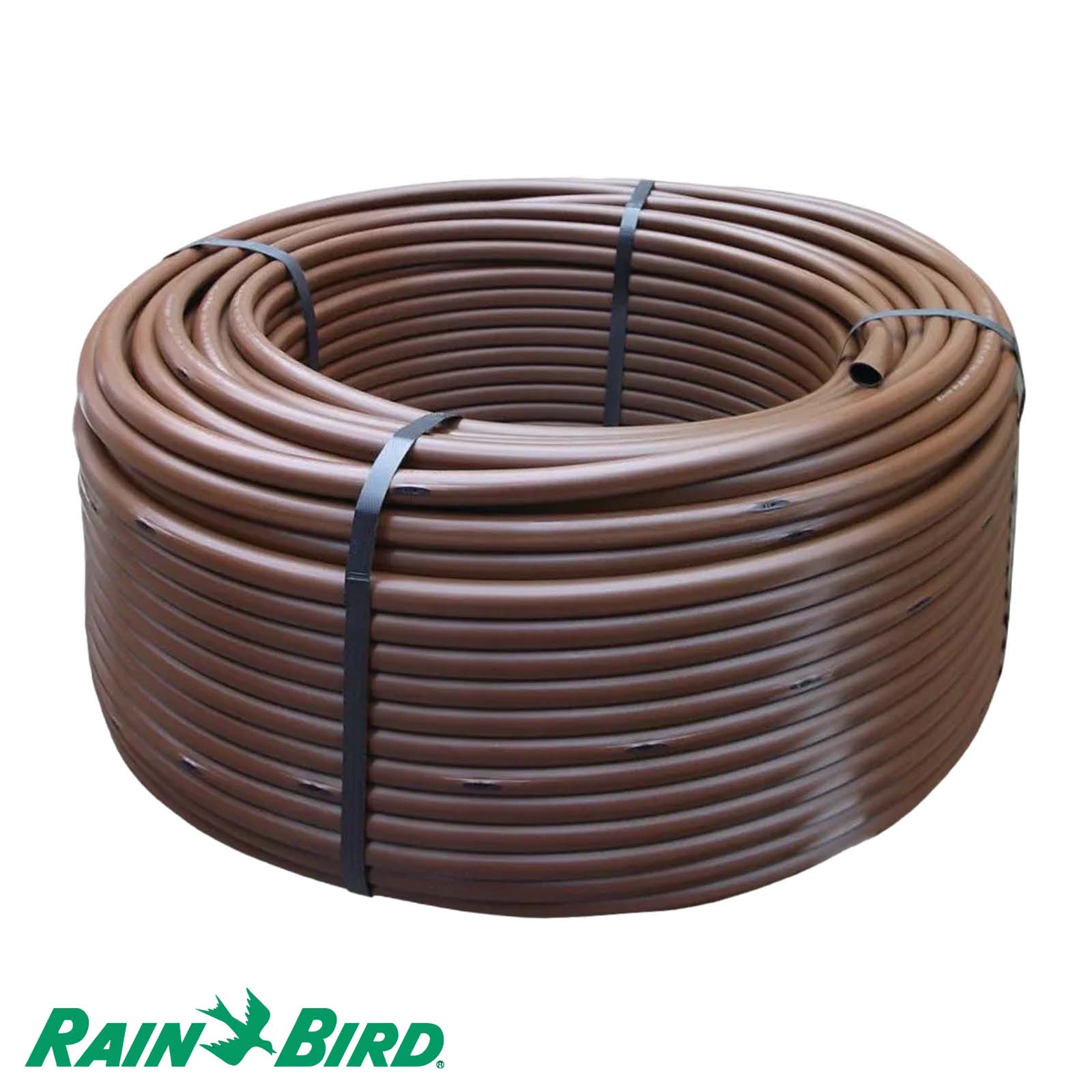 Rain Bird Tropfschlauch Oberirdisch PE 16 mm x 1,2 mm 1.6ltr/h 33 cm braun Typ PC inline XFD - 100 m