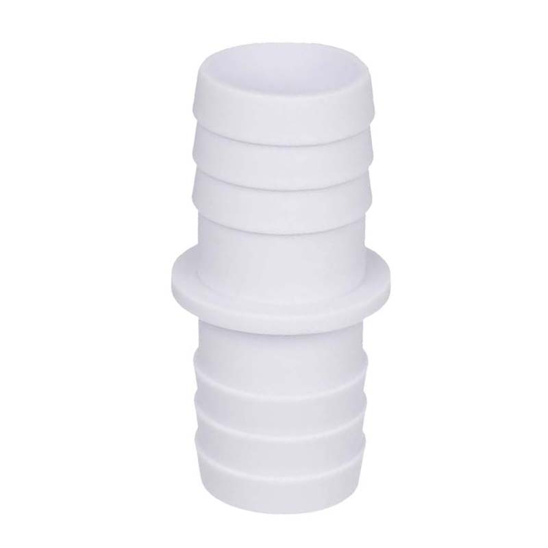 32 x 32 mm ABS Schlauch Tülle Stutzen Doppel Verbinder Pool Schwimmbad Teich - PN 10 bar