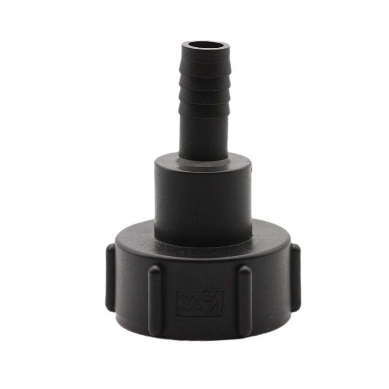 S60 x 6 IBC Adapter Tülle Stutzen drehbar 3/4" (19 mm) Container Fass Tank Zubehör PN 10 bar