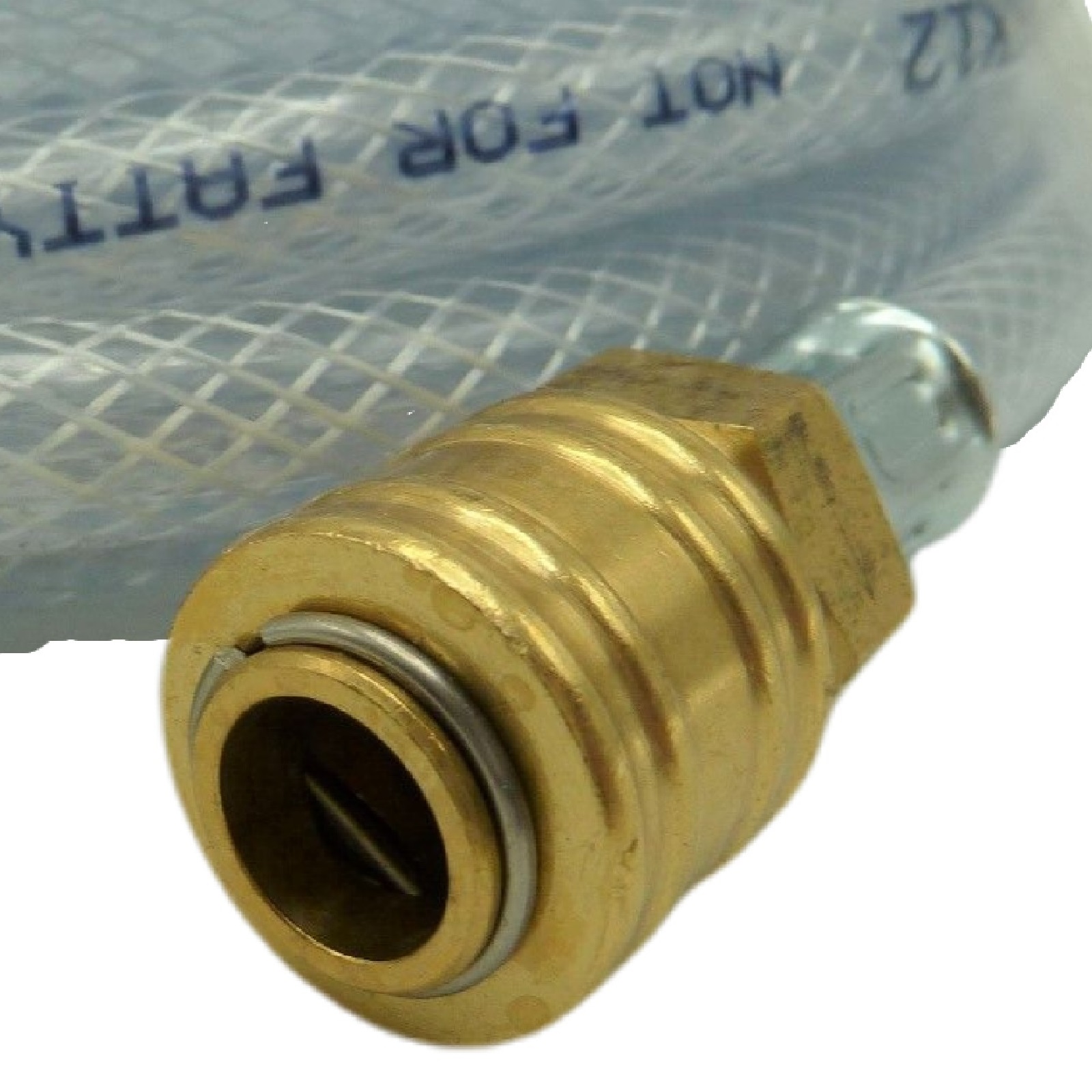 13 mm PVC Druck Press Luft Kompressor Schlauch Verlängerung Kupplung -> Kupplung PN 20 bar - 25m