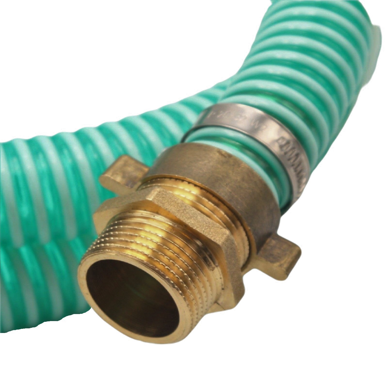 32 mm 1 1/4" Zoll Ansaug Saug Schlauch Pumpen Garnitur vario schwimmende Entnahme grün - 2 m