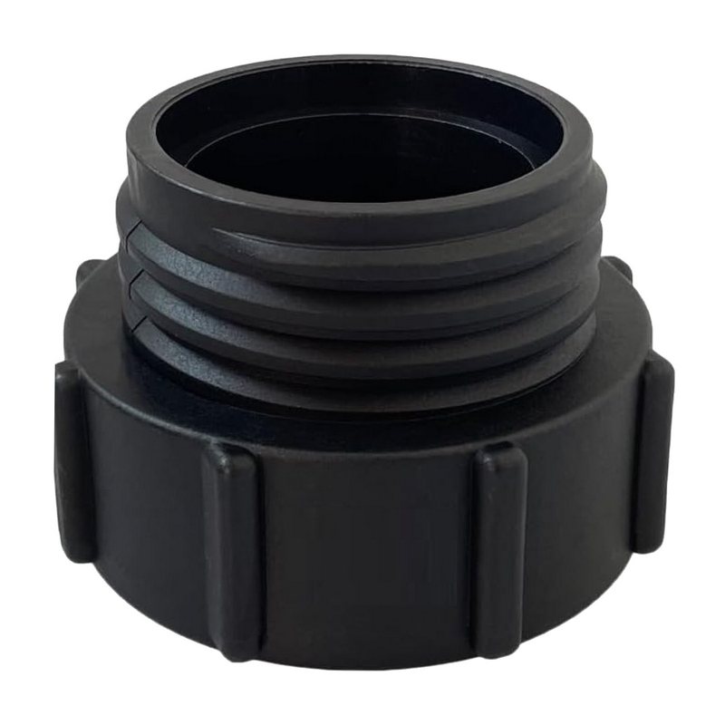 IBC Adapter 2" BSPP Innengewinde auf S60x6 Außengewinde Container Fass Tank Zubehör PN 10 bar