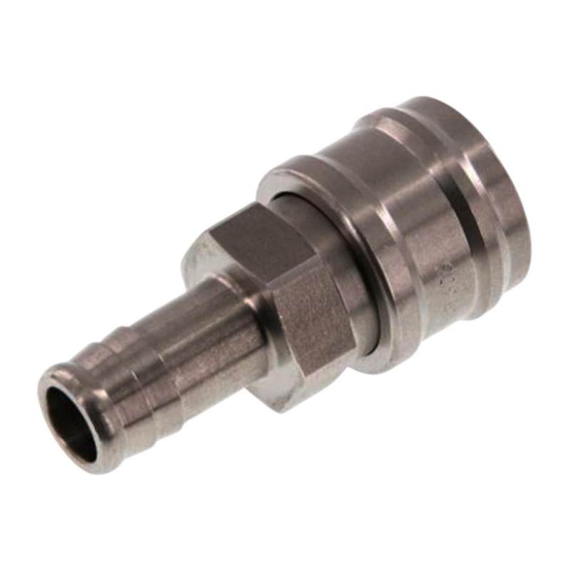 13 mm Druckluft Kupplung Dose Schnell Edelstahl NW 7,2 Tülle LW - PN 35 bar
