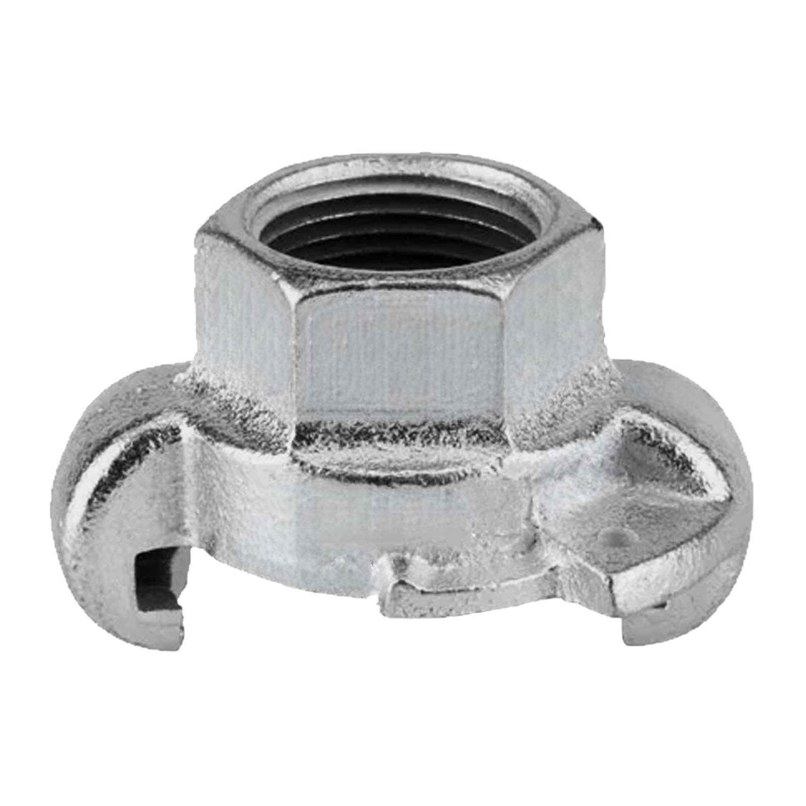 1" Klauen Kupplung Stahl European Type Abstand 42 mm Bohrung Innengewinde IG - PN 10 bar