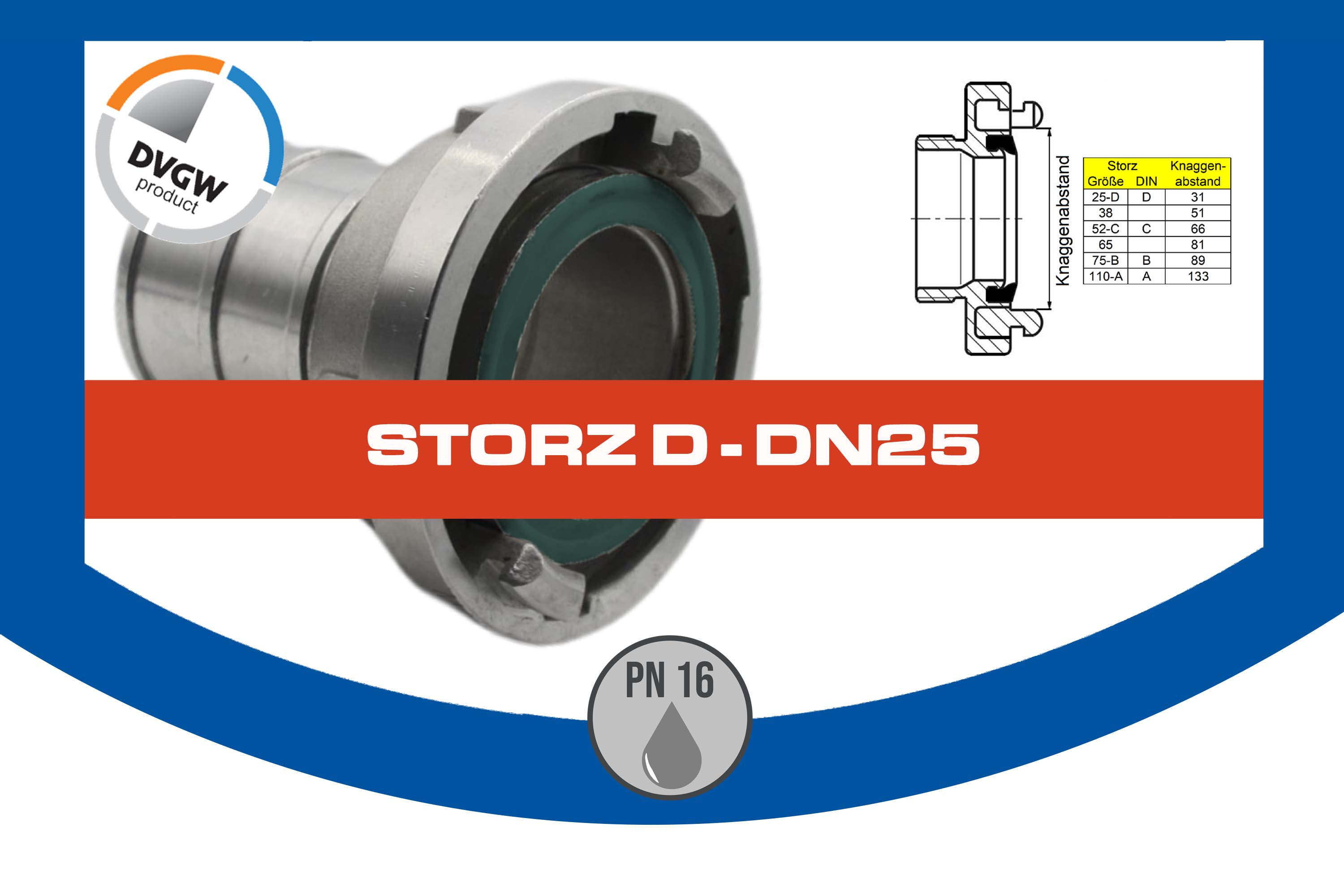 STORZ D - DN25