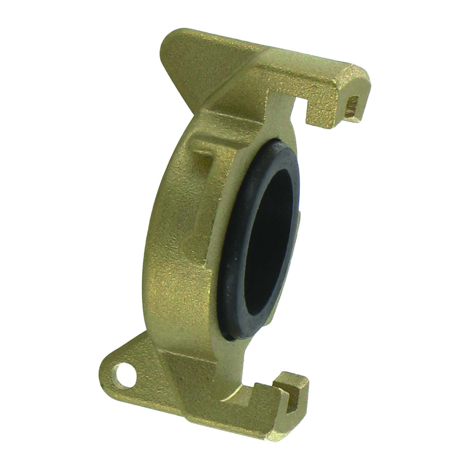Pressluft Klauen Kupplung Blind Kappe Messing Abstand 41 mm - PN 10 bar