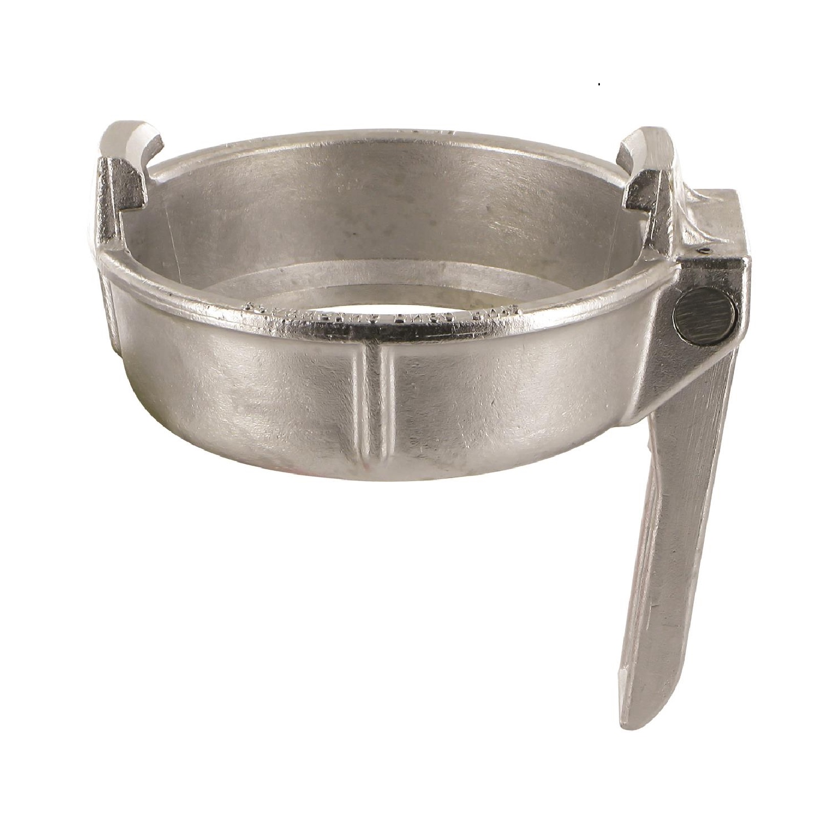 DN80 x 3" Zoll Tankwagen Spannring Typ MK mit Hebel V2A (AISI 316) - PN 16 bar