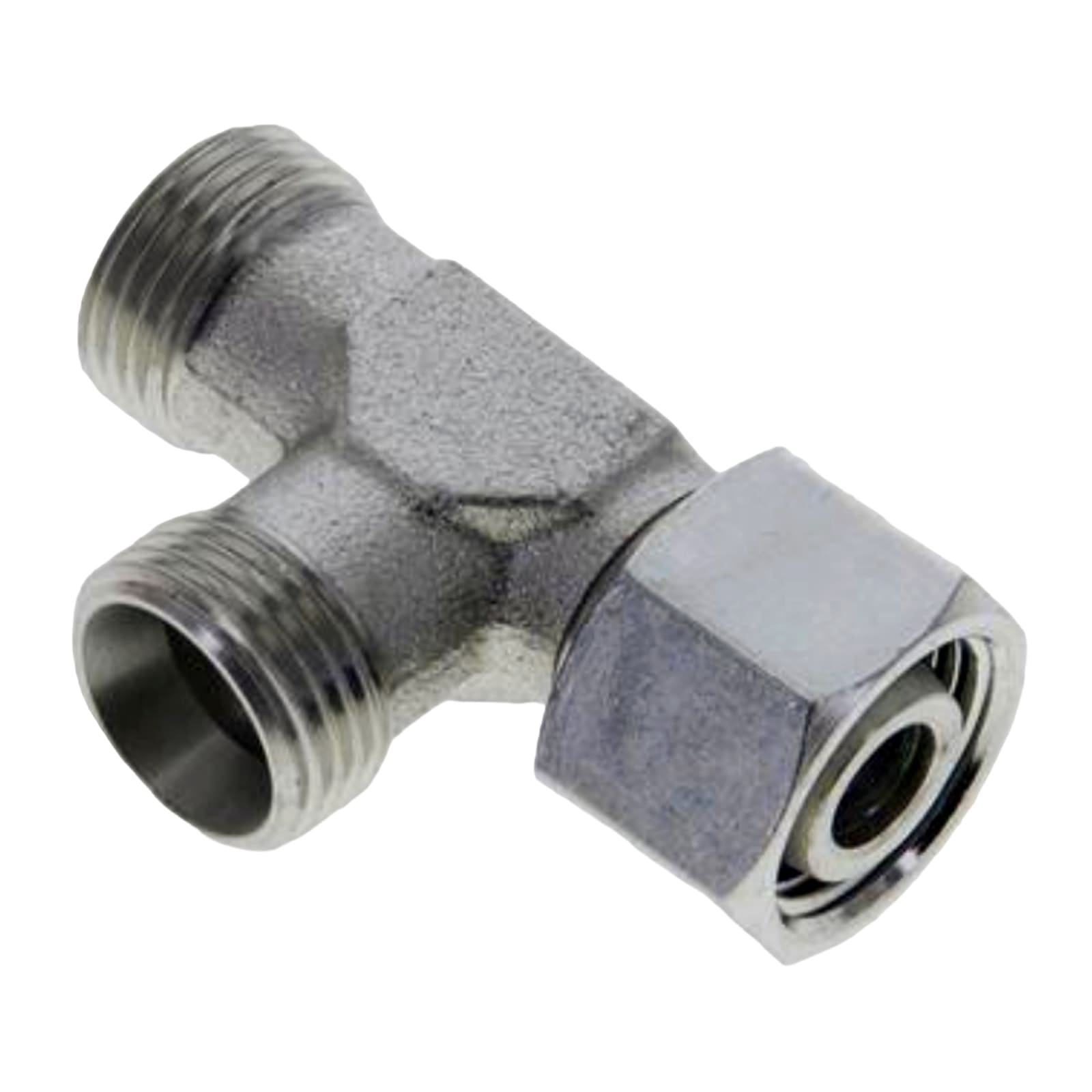 42 L Schneidring Verschraubung einstellbares L-Stück 90° M 52 x 2,0 AG x IG ohne Mutter / Schneidring - PN 160 bar