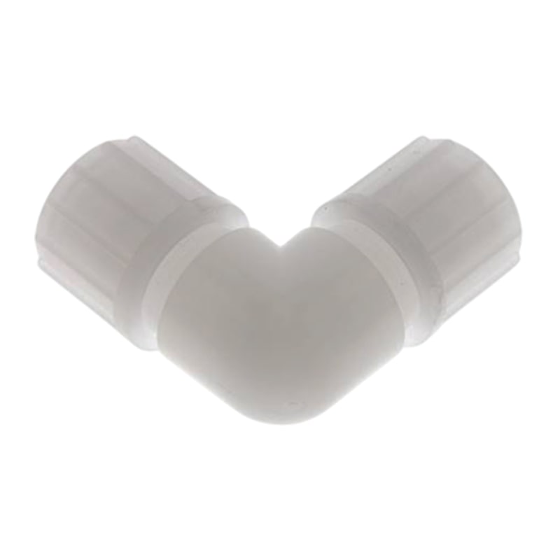 8 x 4 mm Winkel 90° Kupplung PVDF Verschraubung Verbinder PA PP Schlauch FDA - PN 10 bar