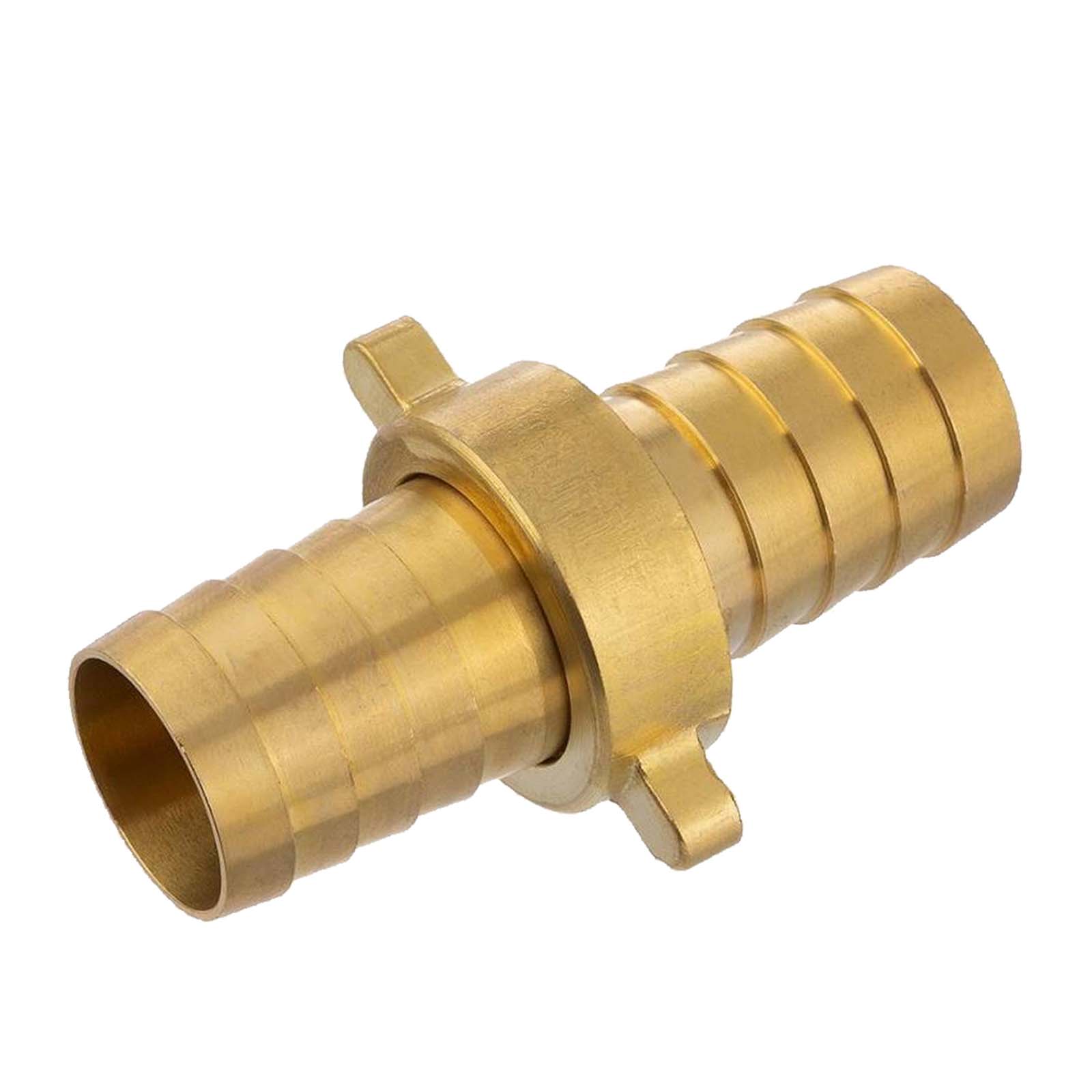 13 mm Schlauch Verschraubung Flachdichtung Anschluß Tülle Messing Fittings - PN 10 bar