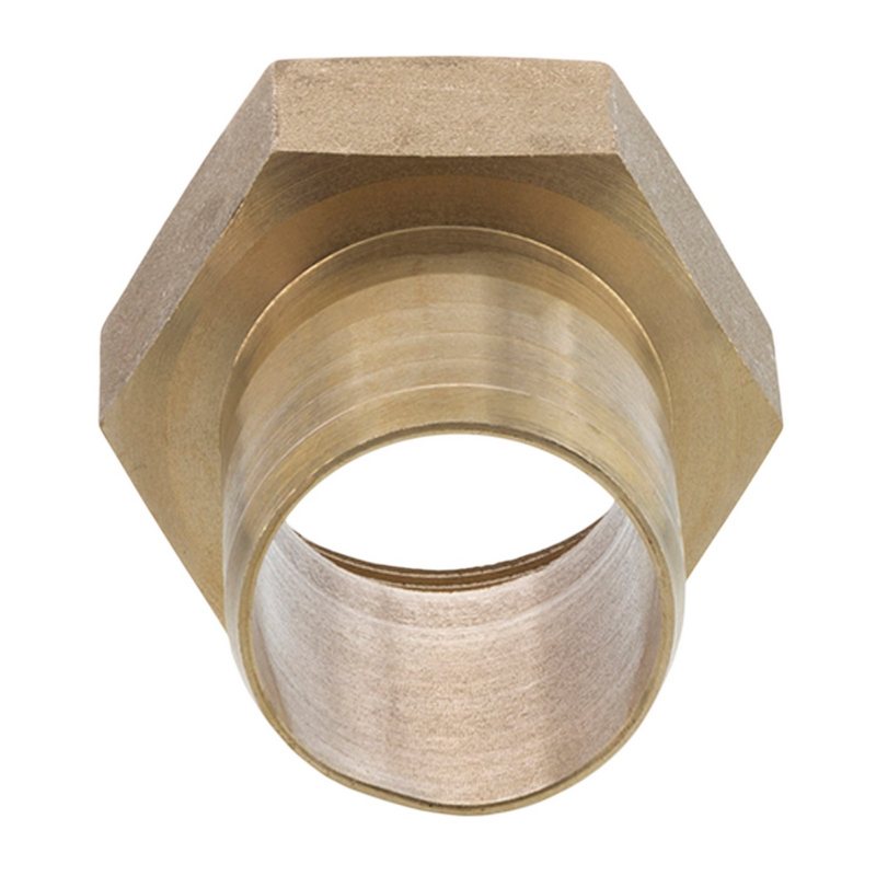 2" x 50 mm Schlauch Tülle Stutzen Innengewinde IG Nippel Messing Fitting - PN 16 bar