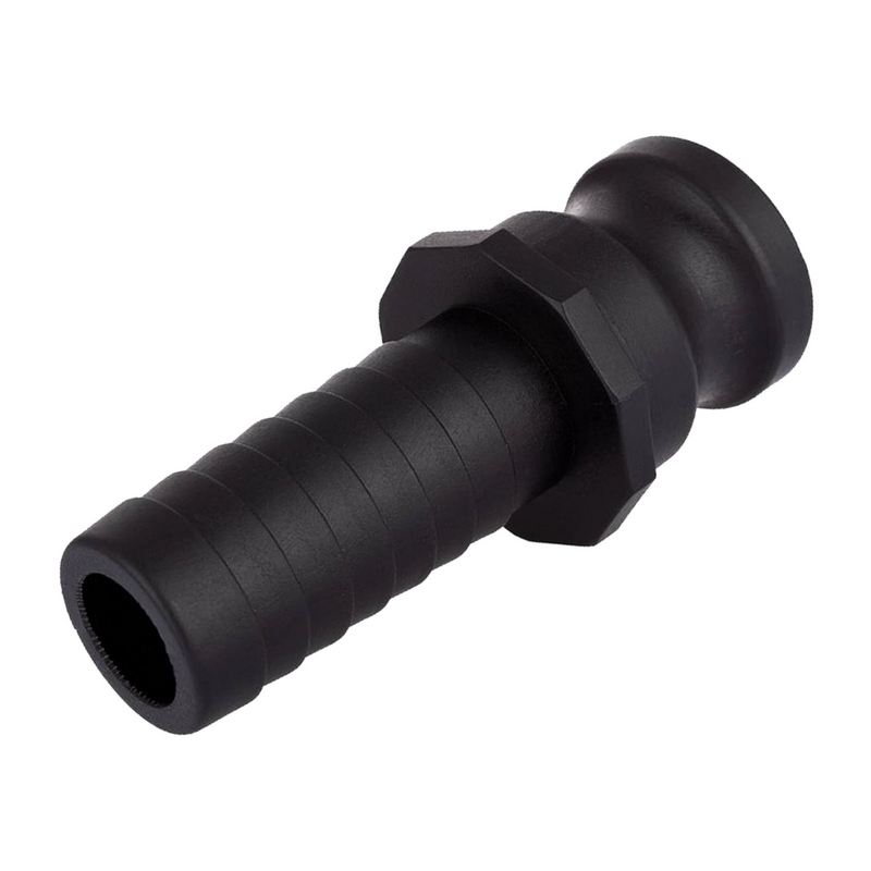 Kamlock Typ E - Vaterteil PP - 119,5 mm Stecker  -> Tülle 103 mm 4" Zoll DN100 - PN 5 bar
