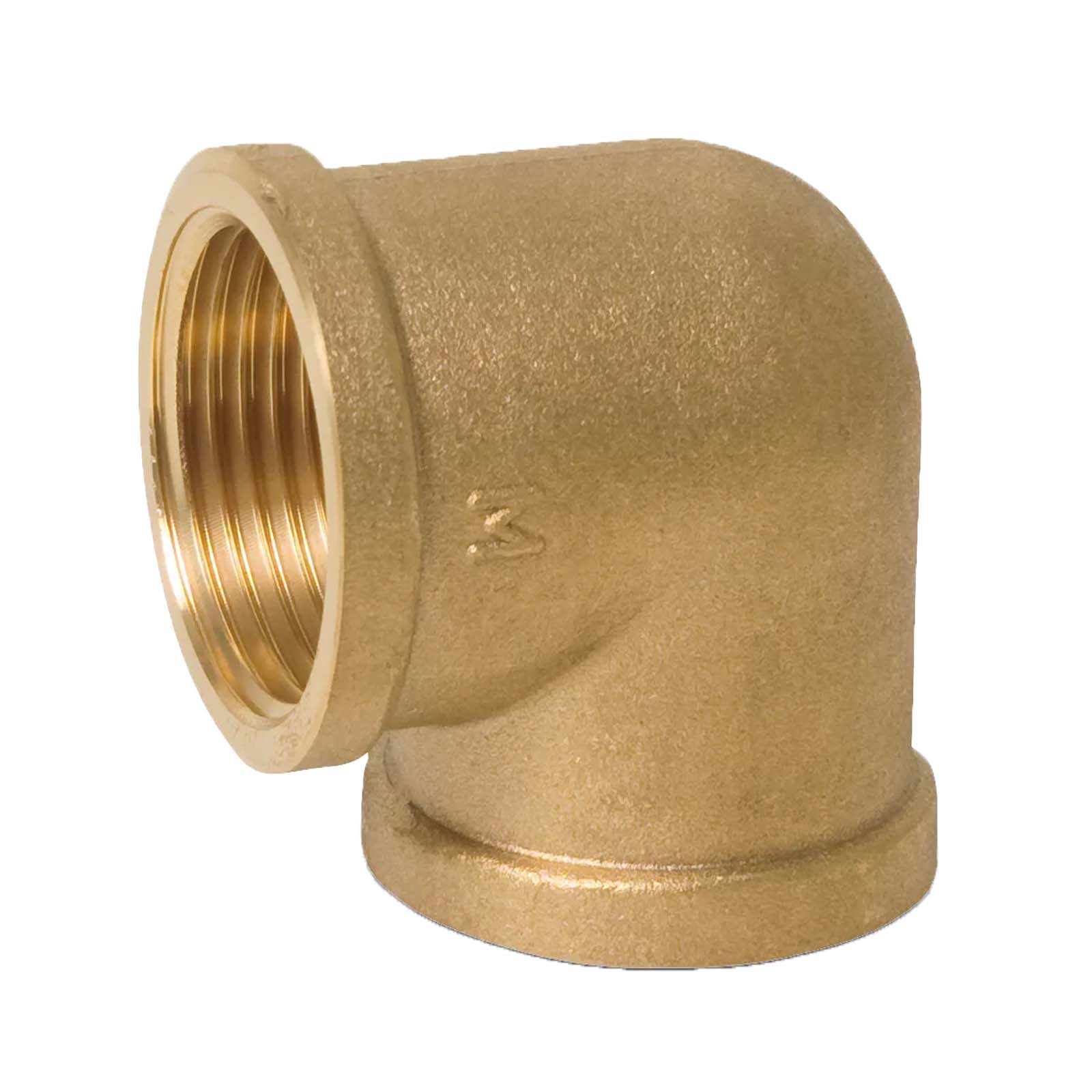 1 1/4" Winkel 90° Nr. 90 Innen x Innengewinde IG Messing Fittings PN 30 bar