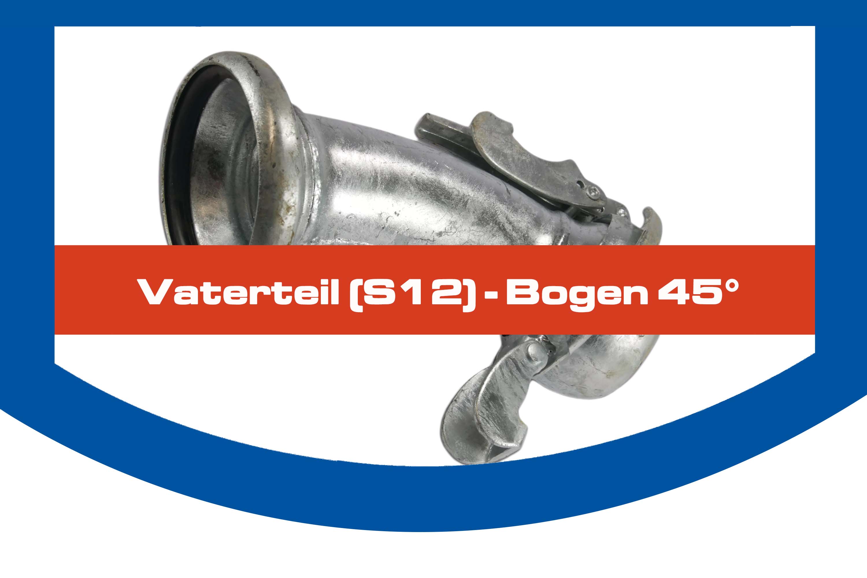 Vaterteil (S12) - Bogen 45°