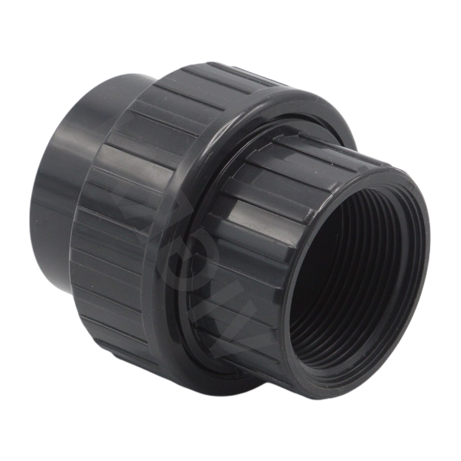 110 mm PVC Klebe Fitting Verschraubung Innengewinde IG 110 mm x 4" Muffe Verbinder - PN 10 bar
