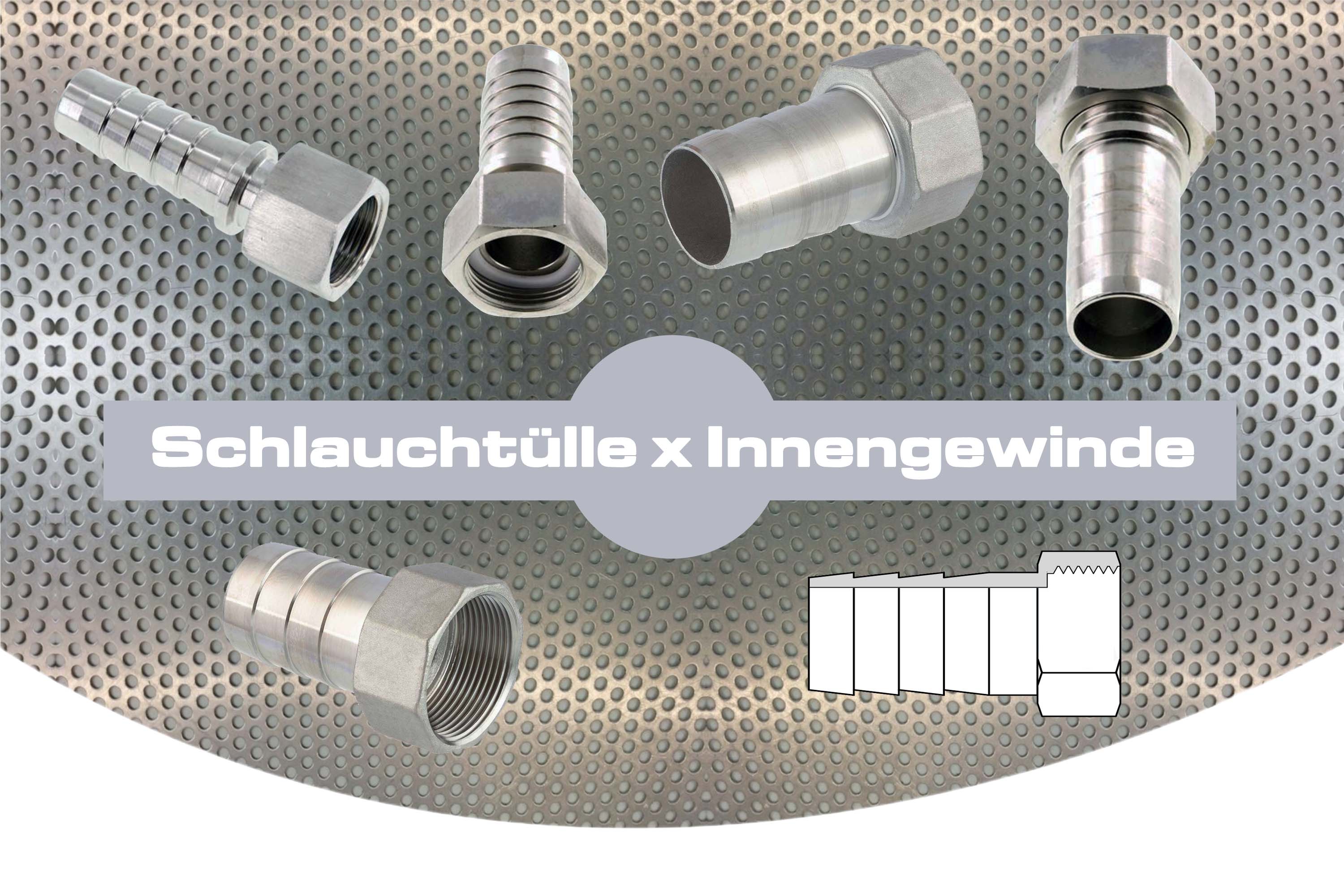 Schlauchtülle x Innengewinde