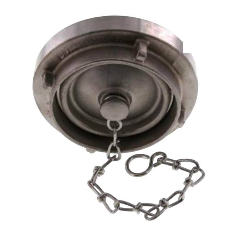 STORZ B DN 75 KA 89 V4A Blindkupplung mit Kette Saug Bau Feuerwehr Schlauch KTW FKM - PN 16 bar